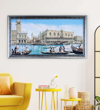 VENICE-CITY A Serenade of Canals and Palaces Tapestry Art