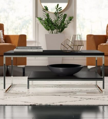 Leena Center Table in Black Colour