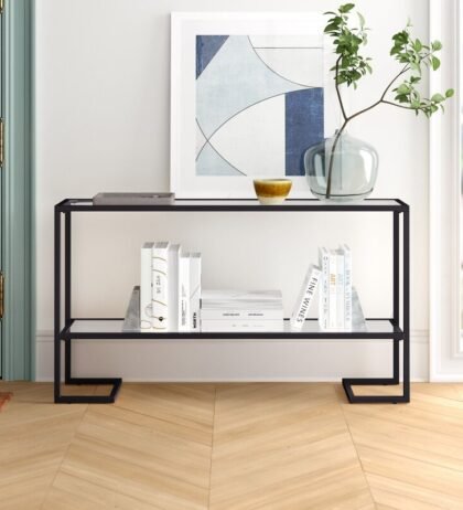 Dillard Console Table in Black Colour