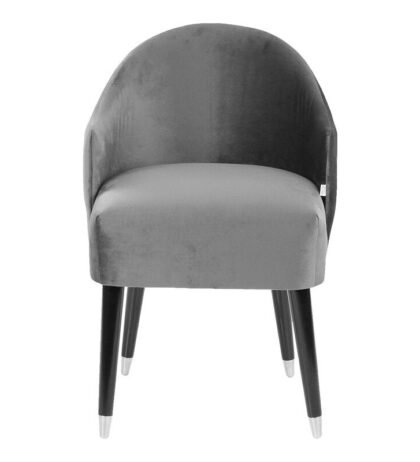 Darry Lounge Chair in Bright Grey