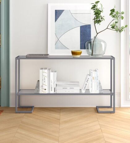Dillard Console Table in Grey Colour