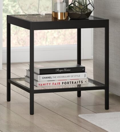 Alfy Side Table in Black Colour