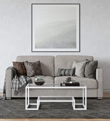 Lavie Center Table in White colour