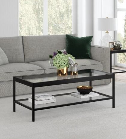 Laverene Center Table in Black Colour