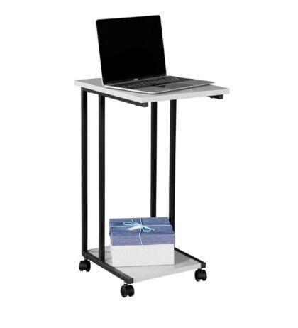 Harper Side Table in Grey and Black Colour