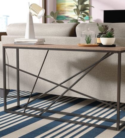 Coco Console Table in Black Colour