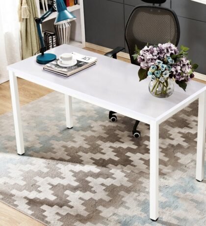 DIEZEL Study Table in White Color