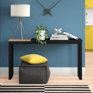 Kessie Console Table in Black Colour