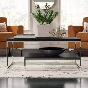 Leena Center Table in Black Colour