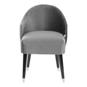 Darry Lounge Chair in Bright Grey