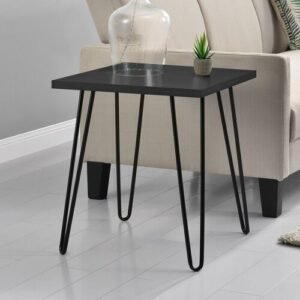 Fern Side Table in Black Colour