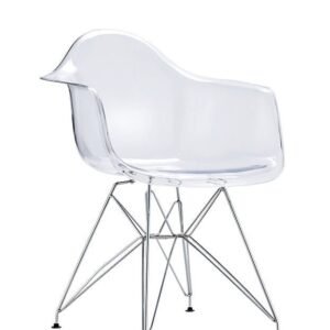 Brill Transparent Cafe Chair