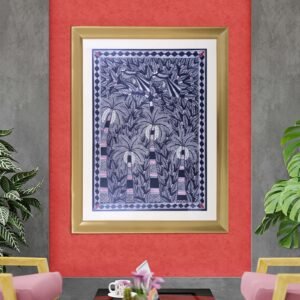 Oasis MADHUBANI Painting | 29*37 Inch