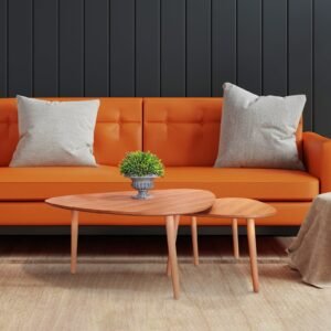 Mack Wooden Coffee Tables (Set of Two)