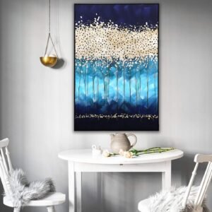 Trees Awning Modern Art | 31*47 inches.