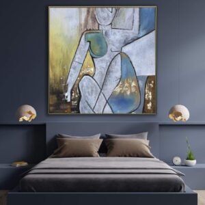 Modern Abstract La  Femme Modern Art | 31*31inch.