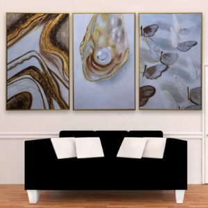 Marble-Oyster-Butterfly MODERN ART