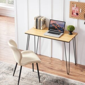 Cruise Computer Table in Beige Color By Azazo